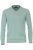 Casa Moda Casual Fit Trui V-halsgroen, Effen