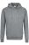 HAKRO 601 Comfort Fit Hooded Sweatshirt grijs, Melange