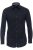 Venti Hyperflex Body Fit Overhemd donkerblauw, Effen