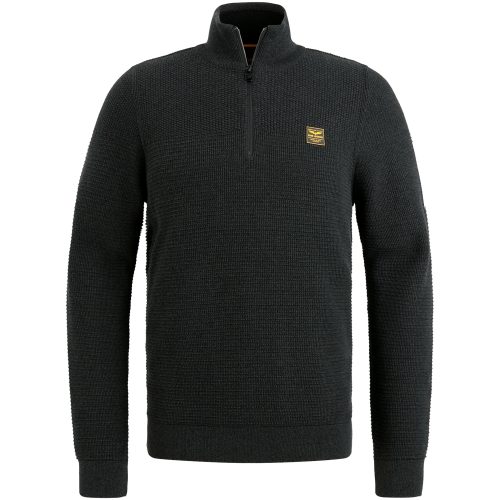 Pme Legend Male Truien Pkw2410301 Half Zip Collar Cotton Mouline