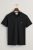 GANT Slim Fit T-Shirt V-hals zwart, Effen