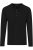 TRIGEMA Comfort Fit Longsleeve zwart, Effen