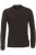 Casa Moda Casual Fit Longsleeve bruin, Motief