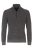 Casa Moda Casual Regular Fit Half-Zip Sweater bruin, Effen