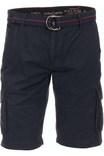 Casa Moda Cargo Shorts donkerblauw, Effen