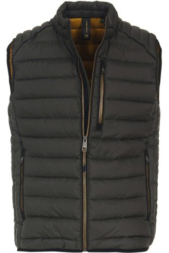 Casa Moda Regular Fit Outdoor vest donkergroen, Effen