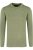 Marvelis Casual Modern Fit Trui ronde hals groen, Effen