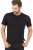 TRIGEMA Slim Fit Ondershirt zwart, Effen