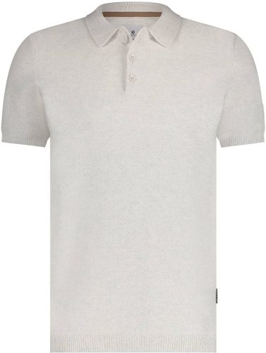 State Of Art Knitted Polo Greige