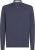 Tommy Hilfiger Longsleeve Polo Melange Donkerblauw