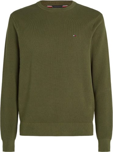 Tommy Hilfiger Sweater Essential Structure Olijfgroen