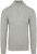 Profuomo Half Zip Pullover Lamswol Melange Grijs