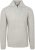 Profuomo Half Zip Pullover Merinowol Melange Grijs