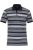 Casa Moda Casual Casual Fit Polo shirt Korte mouw groen/blauw/grijs