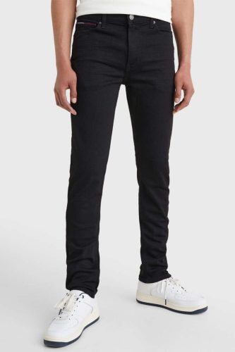 Tommy Hilfiger Simon Skinny Fit Jeans Nieuw Zwart, Effen