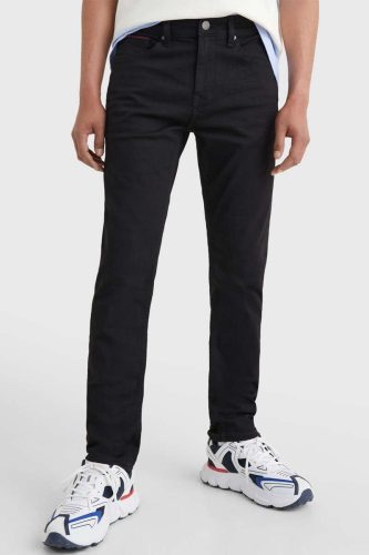 Tommy Hilfiger Austin Slim Fit Jeans Nieuw Zwart, Effen