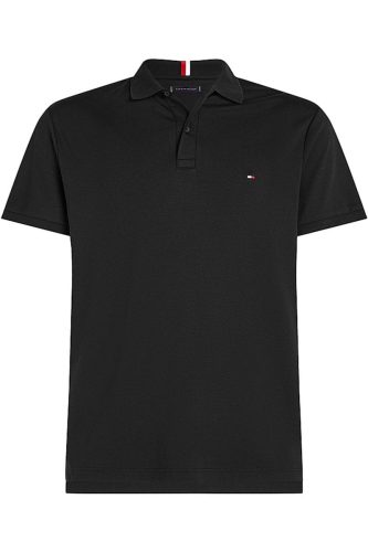 Tommy Hilfiger Regular Fit Polo shirt Korte mouw zwart