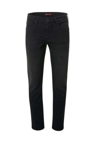 No Excess Regular Fit Jeans zwart, Effen