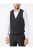 Pierre Cardin Hugo Modern Fit Vest zwart, Effen