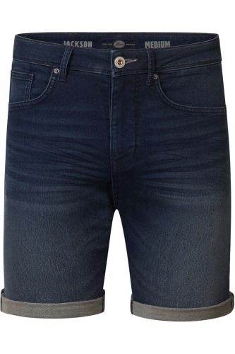 Petrol Industries Slim Fit Korte jeans donkerblauw, Effen