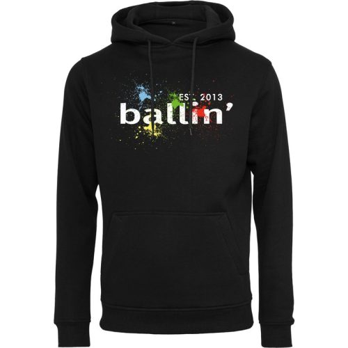 Ballin Est. 2013 Paint splatter hoodie