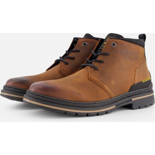 PME Legend PME Legend Fleetman Veterschoenen cognac Leer