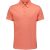 No Excess Polo 2 coloured pique zalmpeach