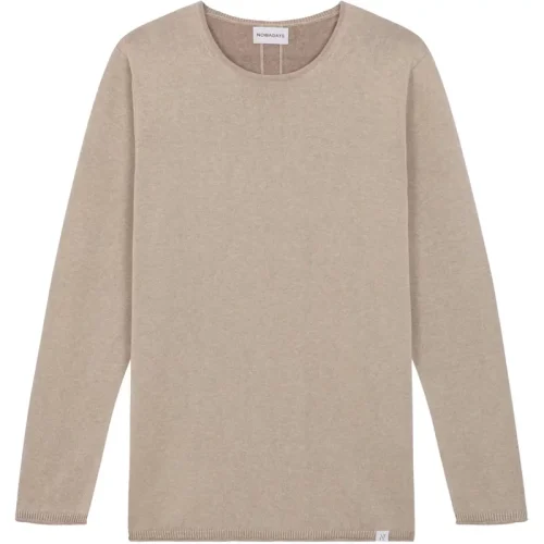 NOWADAYS Nowdays sweater plated knit wooden ash nai0208d2 243