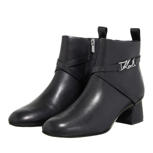 Karl Lagerfeld Boots & laarzen – Bonnie Strap Boot in zwart