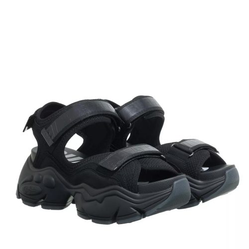 Buffalo Sandalen – Binary 0 in zwart