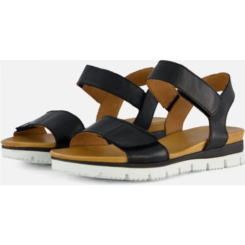 Aqa Aqa Sandalen zwart Leer