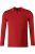 MAERZ Superwash Classic Fit Trui Polokraag rood, Effen