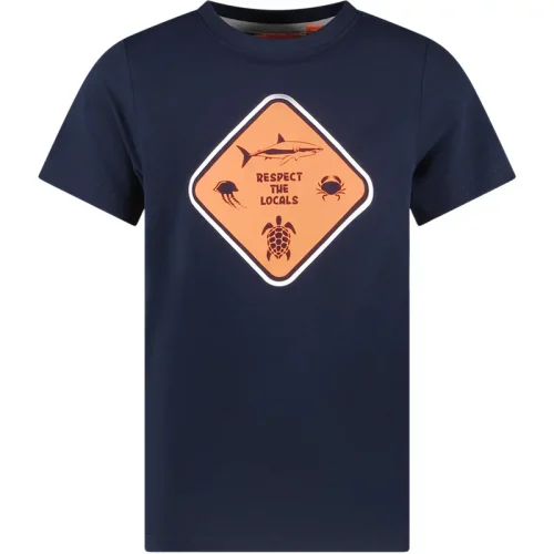 TYGO & vito Jongens t-shirt wessel navy