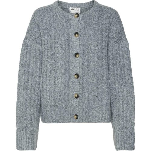 Vero Moda vmmargarita ls o-neck cardigan vma 10315831 medium grey melange