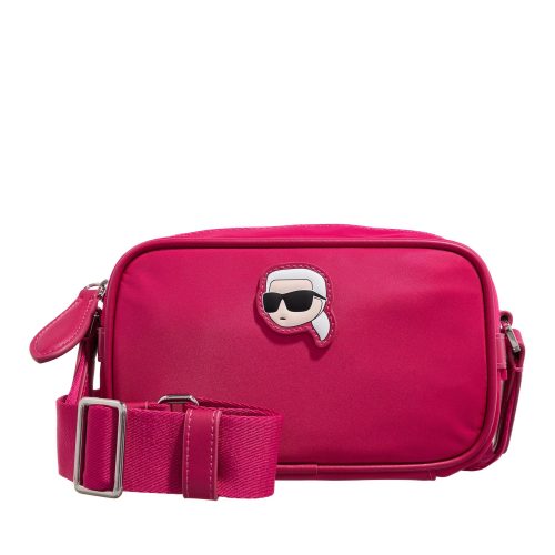 Karl Lagerfeld Crossbody bags – K/Ikonik 2.0 Nylon Camera Bag in roze