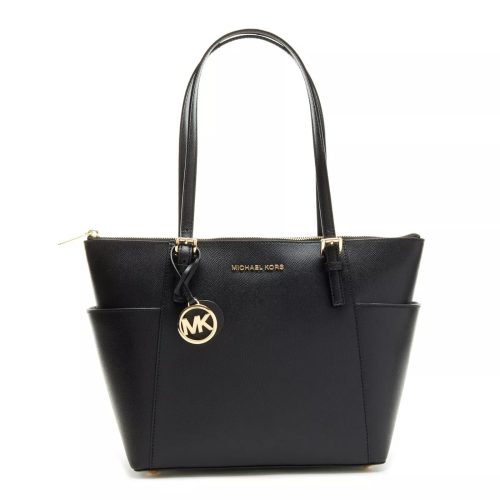 Michael Kors Shoppers – Michael Kors Jet Set Shopper Schwarz 30F2GTTT8L-00 in zwart