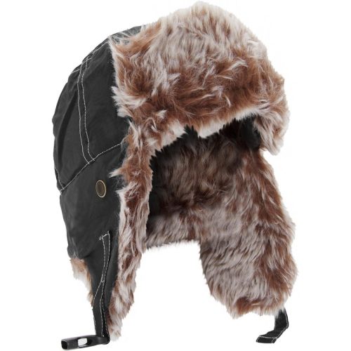 Result Unisex klassieke thermische winter/ski sherpa trapper hat