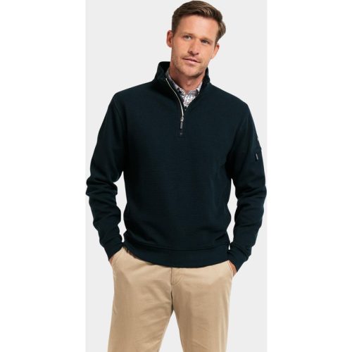 Baileys Half Zip Blauw Sweatshirt 1/2 Zip 423119/60