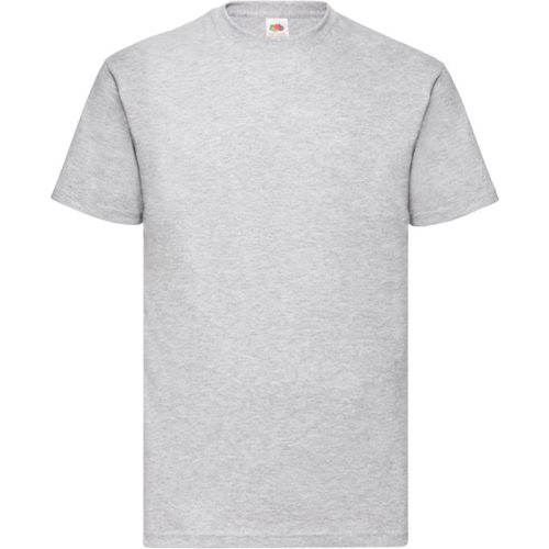 Fruit of the Loom Heren valueweight heather t-shirt