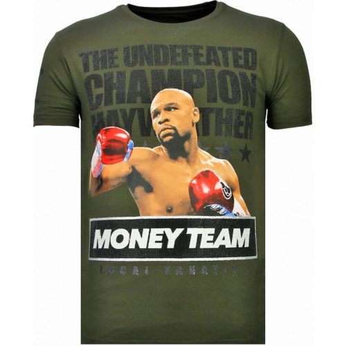 Local Fanatic Money team champ rhinestone t-shirt