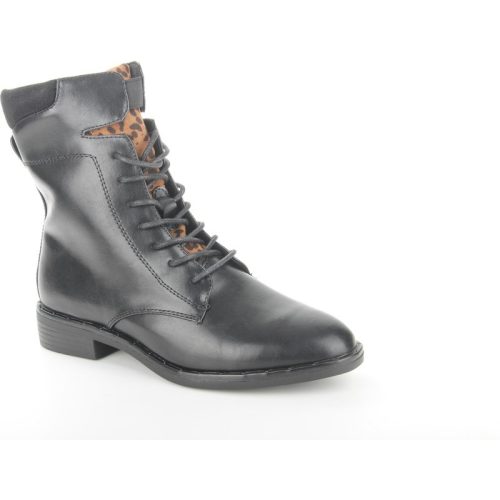 s.Oliver 25107-23/001 dames veterboots gekleed