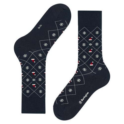 Sokken Burlington X-Mas Argyle