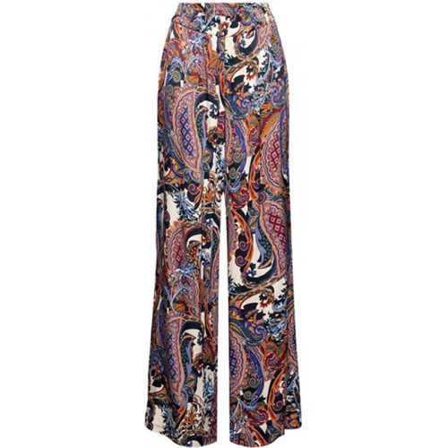 &Co Woman &co women broek noelle paisley mauve multi