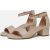 Tamaris Tamaris Sandalen met hak beige Textiel