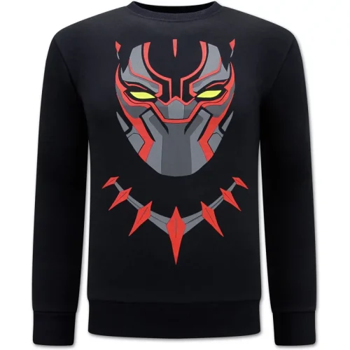 Local Fanatic Black panther sweater