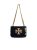 Tory Burch Shoppers – Eleanor’ Black Leather Crossbody Bag in zwart