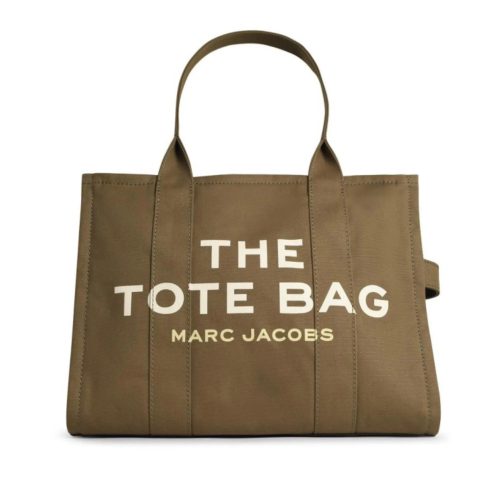 Marc Jacobs Totes & shoppers – Tote Bag’ Green Cotton Bag in groen