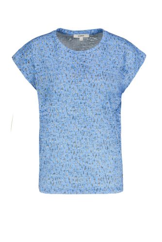 Blauw T-Shirt met print