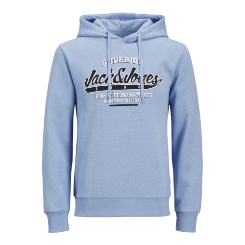 2-hals sweatshirt met capuchon en logo Jack & Jones