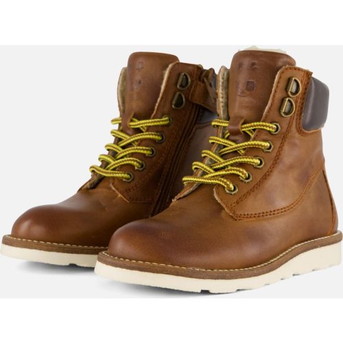 Muyters Muyters Mid Veterboots bruin Leer